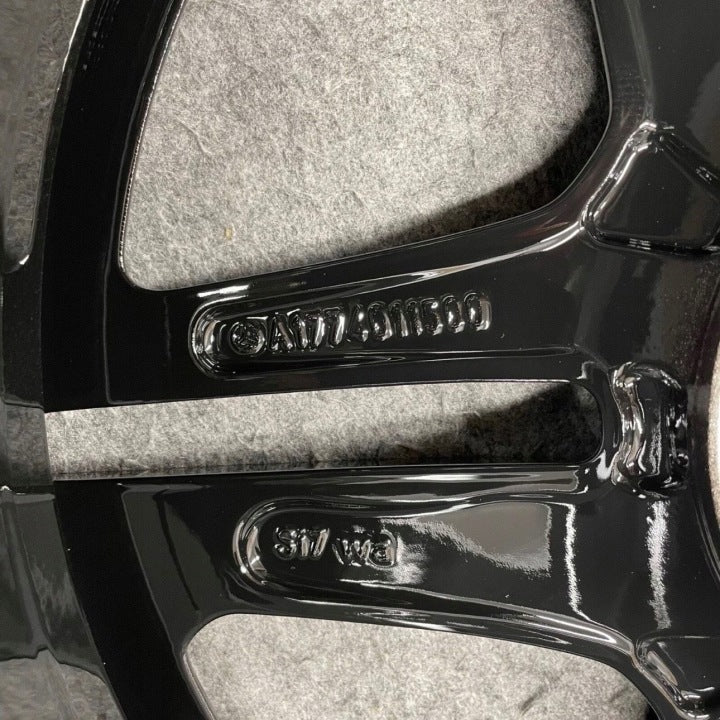 1x Alufelge 18 Zoll 7.5" 5x112 49ET Matt Schwarz Mercedes-Benz W177 Rim Wheel FEL1970167803nx
