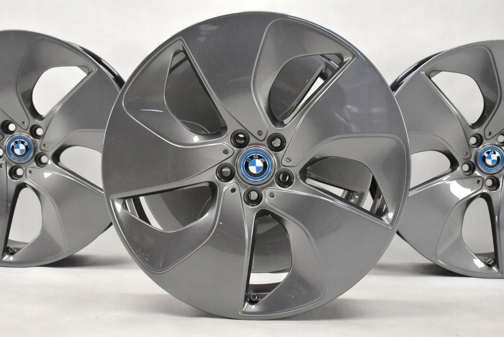 4x Alufelge 20 Zoll 7.5" 5x112 40ET Glanz Graphit 6853004 BMW I8 Rim Wheel FEL5513441353cg