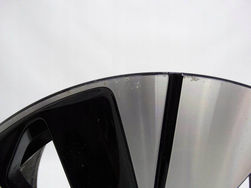 1x Alufelge 18 Zoll 7.5" 5x108 50,5ET Glanz Schwarz 31680403 Volvo Xc40