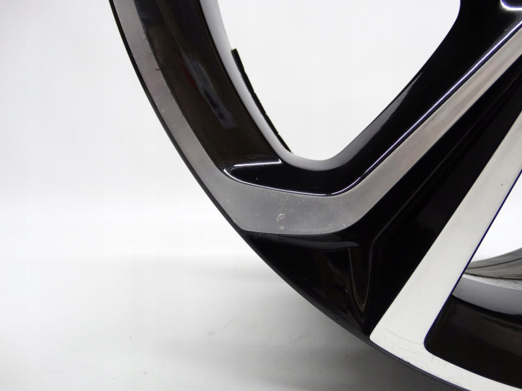 1x Alufelge 17 Zoll 7.0" 4x108 38ET Glanz Schwarz 39182183 Opel Corsa F FEL3902650171au