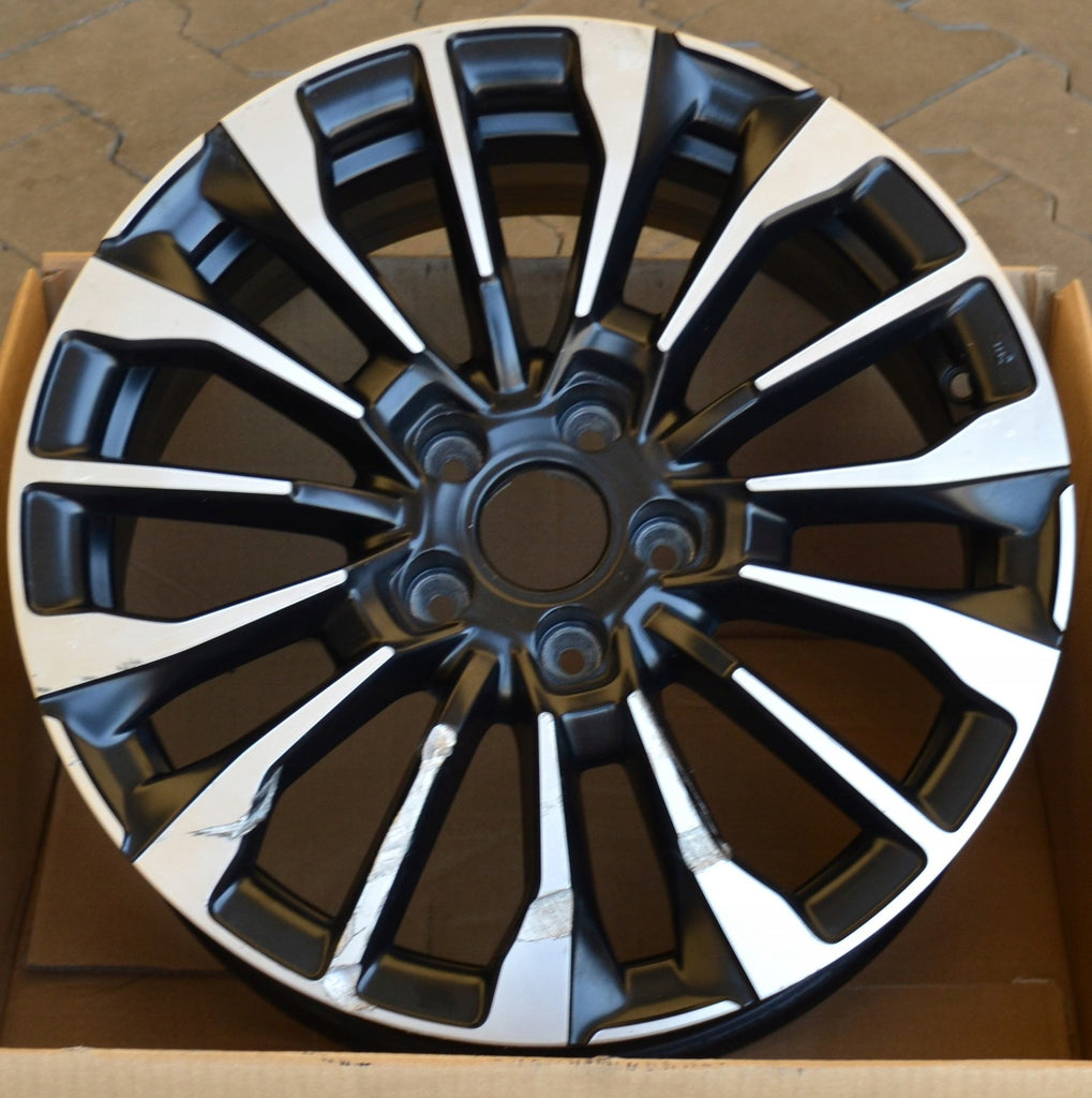 1x Alufelge 17 Zoll 7.0" 5x110 40ET Schwarz 735690919 Fiat 1 Rim Wheel