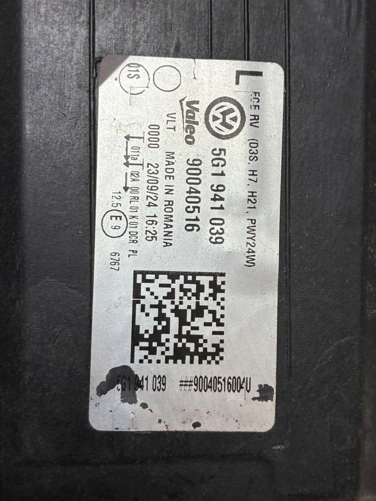 Frontscheinwerfer VW Golf VII I 5G1941039 002867KOD 85122000 Xenon Links SCH3203493665ic