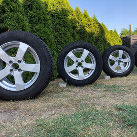 4x Alufelge 15 Zoll 6.5