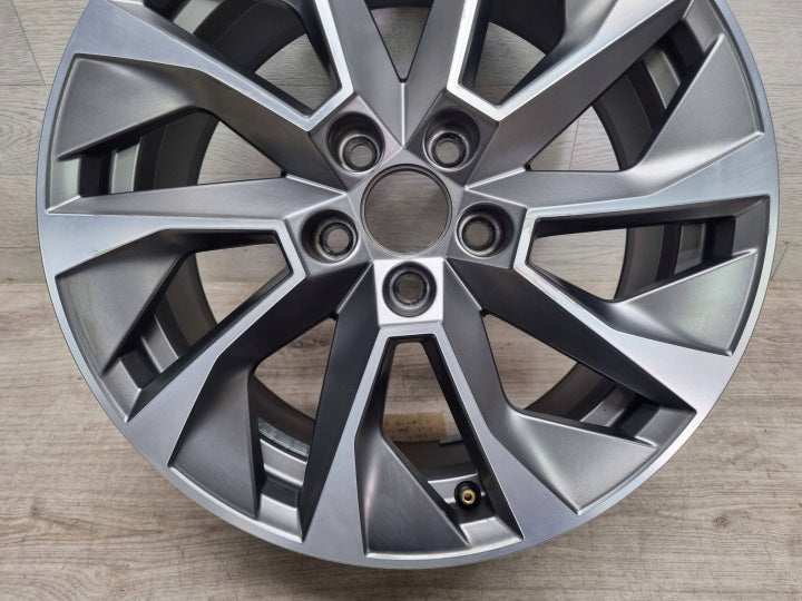 1x Alufelge 16 Zoll 6V0601025N Skoda Fabia Rim Wheel FEL3478829472by