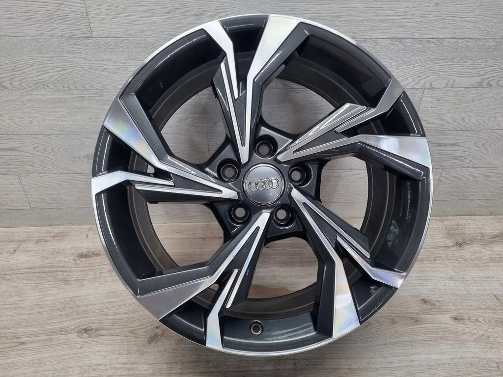 4x Alufelge 18 Zoll 8.0" 5x112 46ET Glanz Graphit 8Y0601025 Audi A3 Mg Rim Wheel FEL4469693621hs