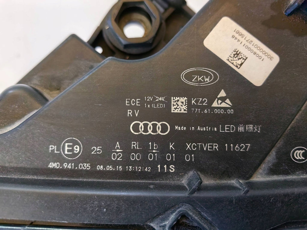Frontscheinwerfer Audi Q7 4M0941035 Full LED Links Scheinwerfer Headlight