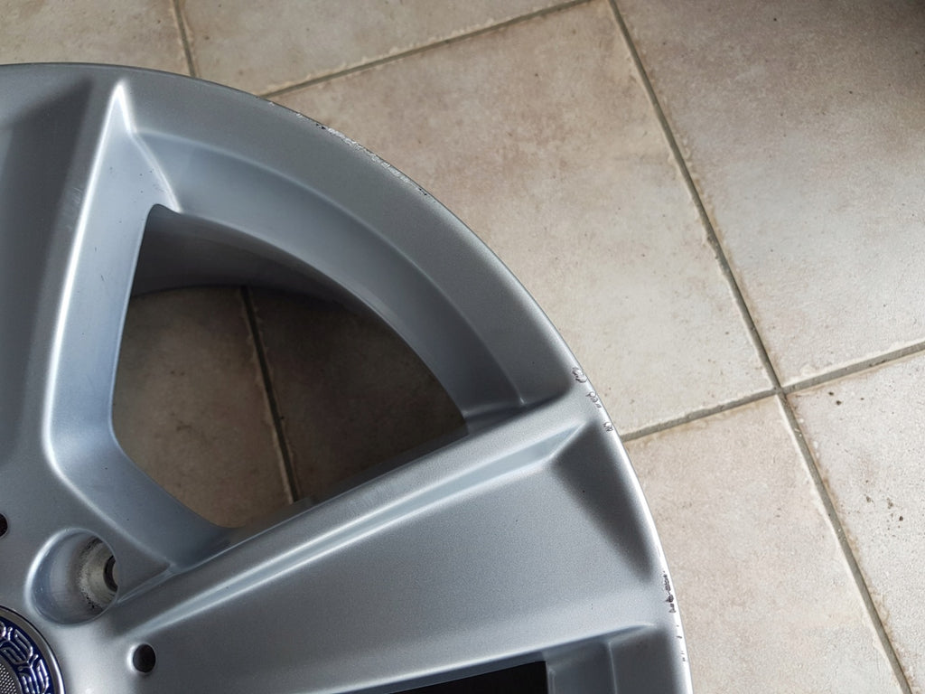4x Alufelge 17 Zoll 8.5" 5x112 58ET Glanz Silber A2044019002 Mercedes-Benz W204 FEL7924257621nq