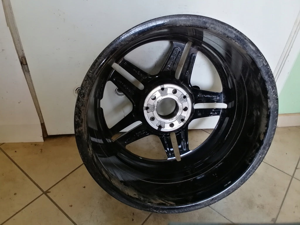 1x Alufelge 18 Zoll 8.0" 5x112 43ET Glanz Schwarz A2134016300 Mercedes-Benz Amg FEL5244295157pw