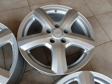 Load image into Gallery viewer, 4x Alufelge 17 Zoll 7.5&quot; 5x112 28ET Glanz Silber GP711MB Audi Allroad Rim Wheel