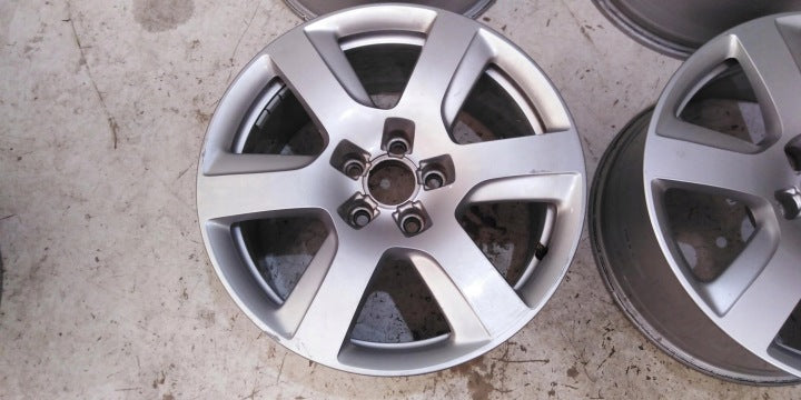 4x Alufelge 17 Zoll 8.0" 5x112 39ET 4G0601025BK Audi A6 Rim Wheel FEL9779042443ys