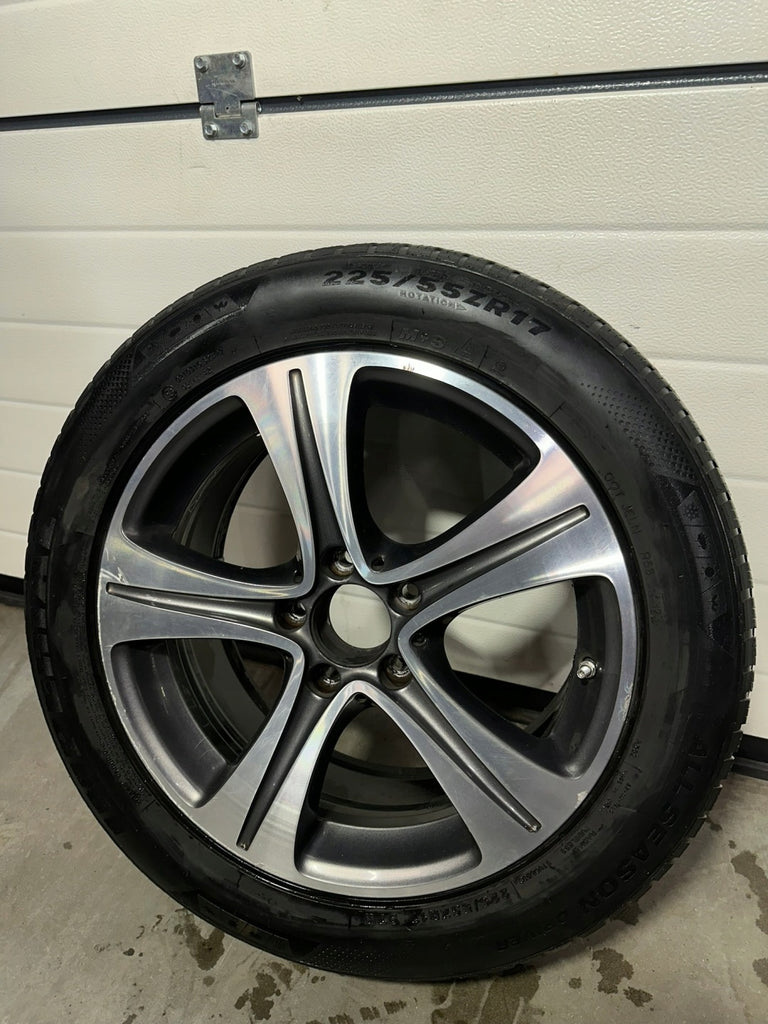 1x Alufelge 17 Zoll 7.5" 5x112 40ET A2134011200 Mercedes-Benz Rim Wheel FEL2478731844bx