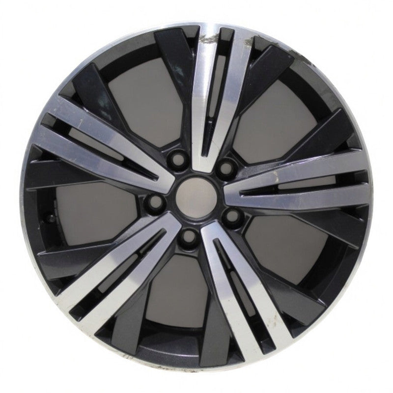 1x Alufelge 17 Zoll 6.0" 5x112 50ET Glanz Grau 2K5601025P Mg Caddy Rim Wheel