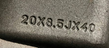 Load image into Gallery viewer, 1x Alufelge 20 Zoll 8.5" 5x114.3 40ET Glanz Schwarz LB5C-1007-E1A Ford I FEL6732925053lw