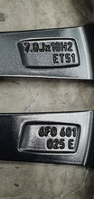 Laden Sie das Bild in den Galerie-Viewer, 1x Alufelge 18 Zoll 7.0" 5x100 51ET Glanz Schwarz 6F0601025E Seat I Ibiza Kj1 FEL6651479069qi