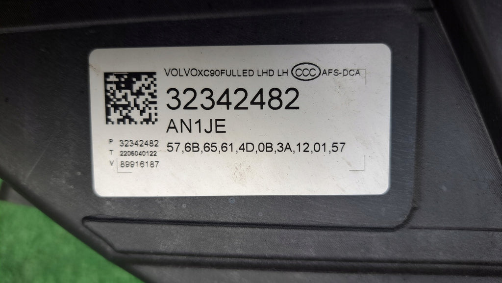 Frontscheinwerfer Volvo Xc90 32342482 Full LED Links Scheinwerfer Headlight SCH7707727802ji
