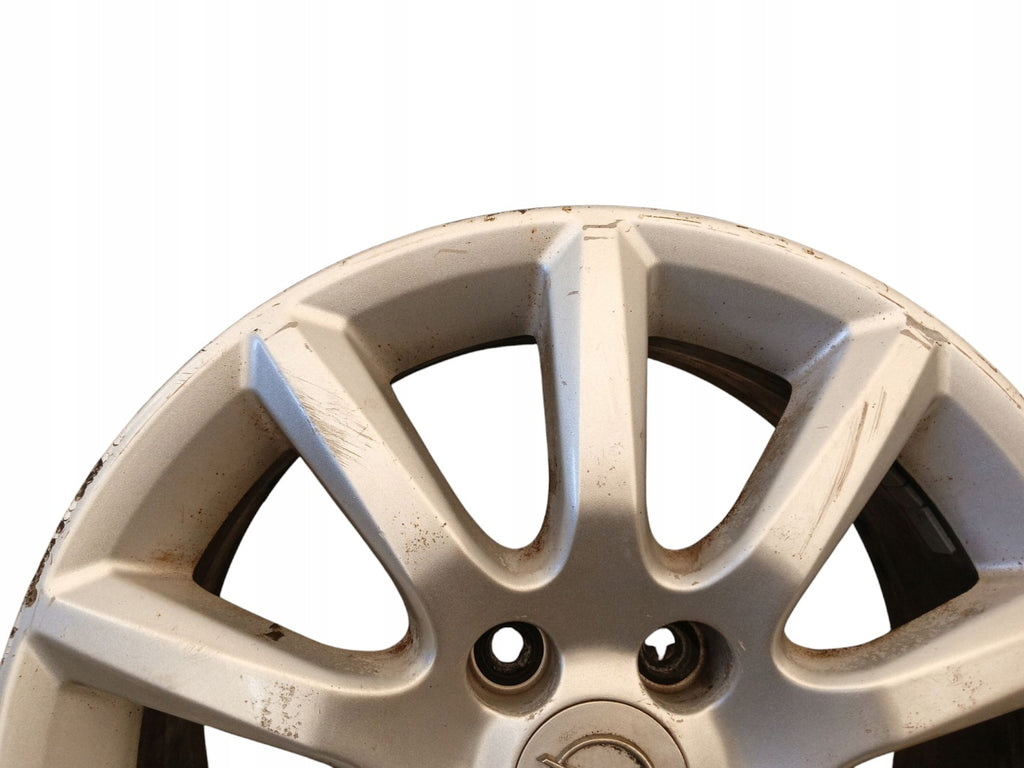 4x Alufelge 16 Zoll 6.5" 5x110 Glanz Silber Opel Astra Zafira B Rim Wheel FEL7439622352al