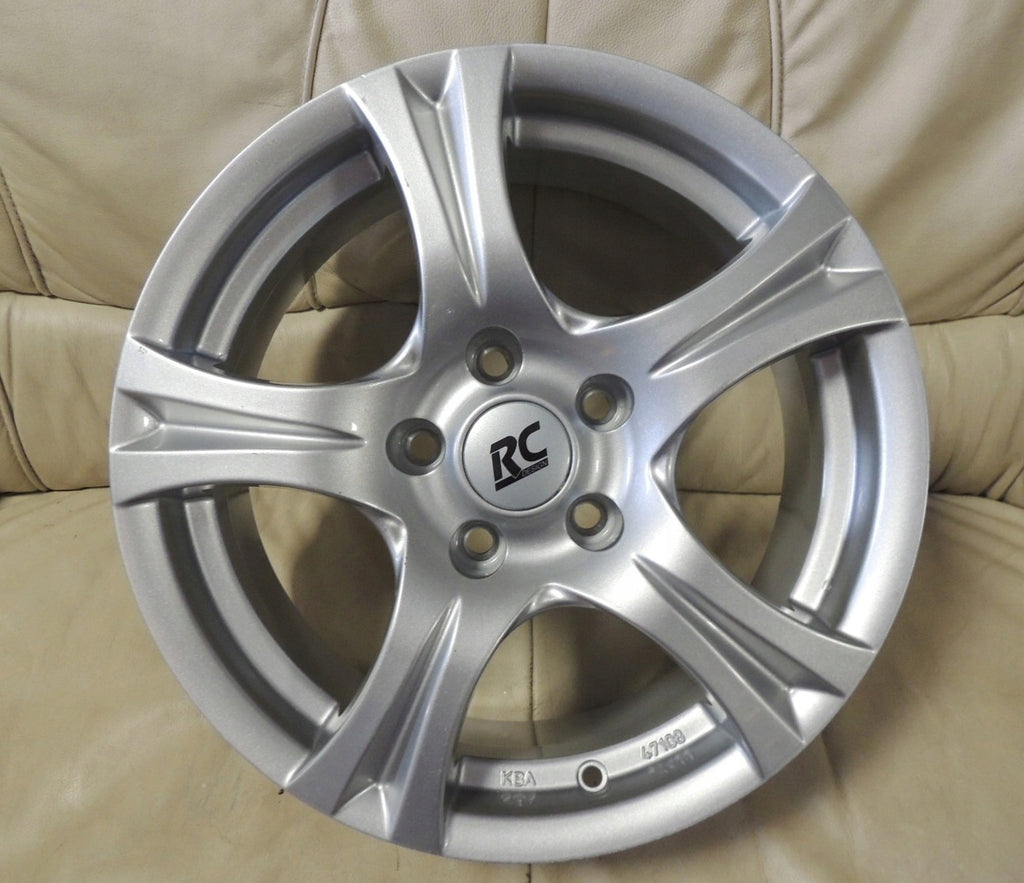 4x Alufelge 16 Zoll 7.0" 5x112 35ET Glanz Silber 46994 Rim Wheel FEL7023383506rx