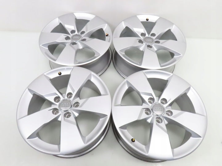 4x Alufelge 17 Zoll 7.0" 5x112 47ET Glanz Silber 8S0601025J Audi Tt Rim Wheel FEL9258570011jd