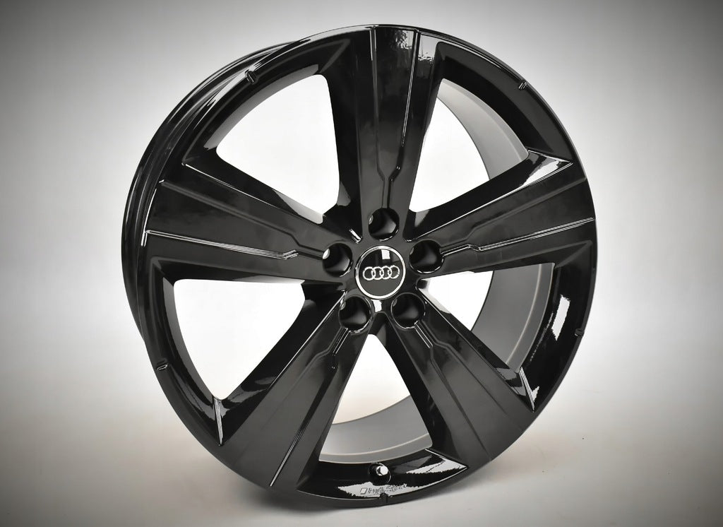 4x Alufelge 20 Zoll 8.0" 5x112 28ET Glanz Schwarz 4M0071490 Audi Rim Wheel FEL5309784949mh