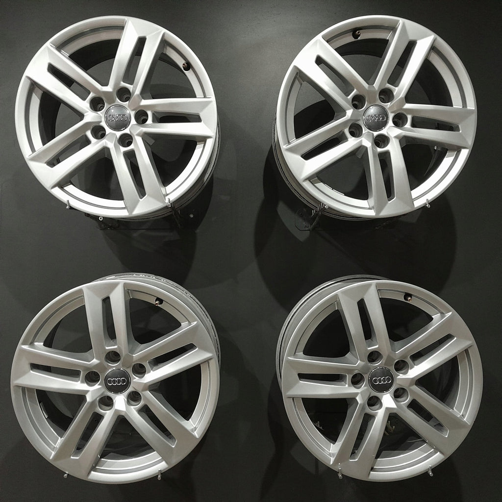 4x Alufelge 17 Zoll 7.0" 5x112 42ET Glanz Silber 8W0601025P Audi A4 B8 Rim Wheel FEL5044867134ty