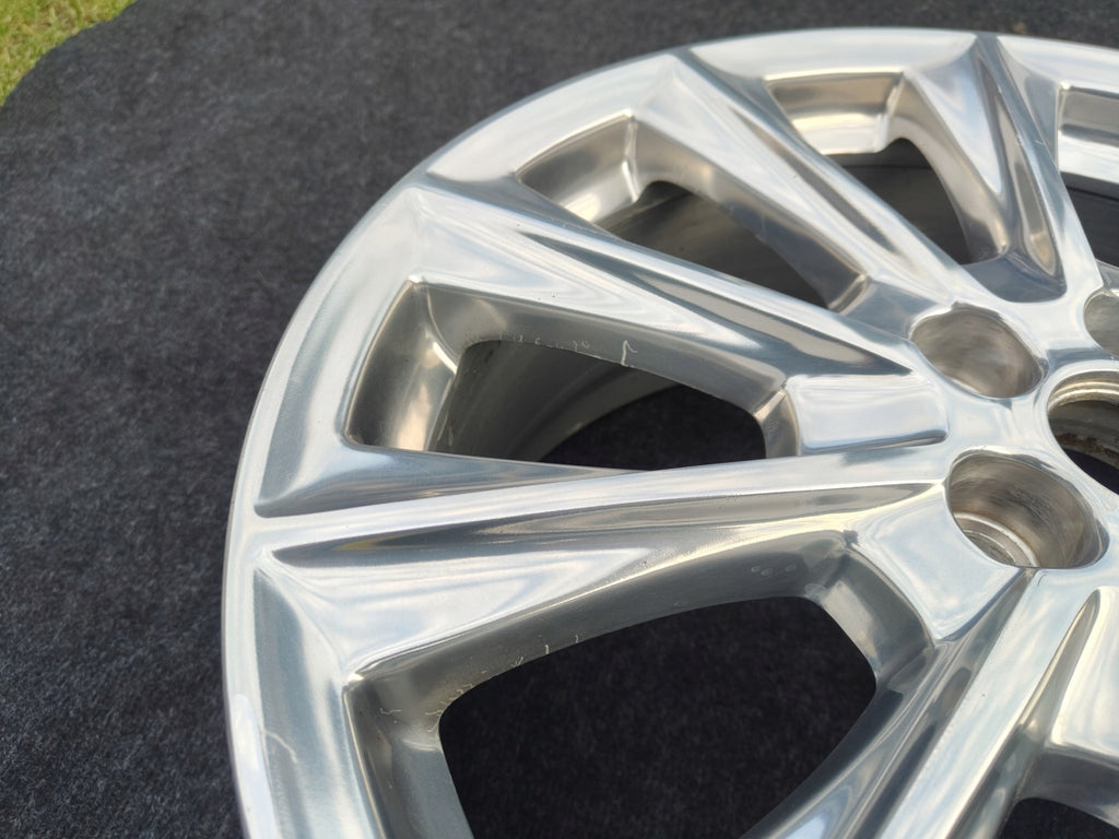 1x Alufelge 19 Zoll 8.0" 5x108 55ET Glanz Silber GM2C-1007-C1A Ford Mondeo FEL7457875791rj