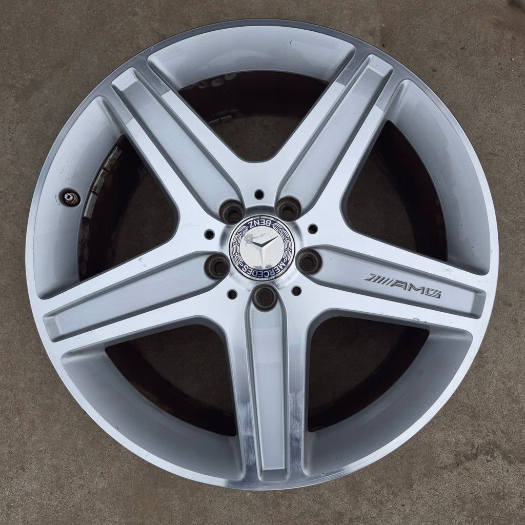 1x Alufelge 19 Zoll 8.5" 5x112 52ET Glanz Silber A2044010904 Mercedes-Benz W204 FEL5540490413ps