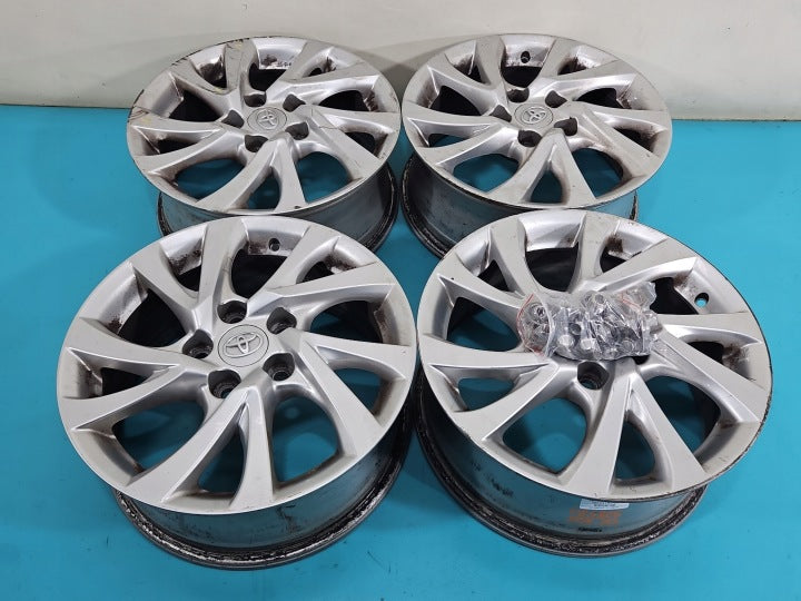 4x Alufelge 16 Zoll 6.5" 5x114.3 Toyota Auris 4 Rim Wheel FEL1163756813sz