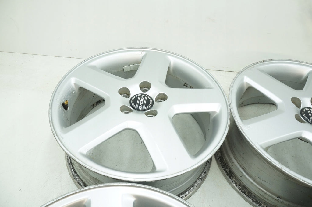 1x Alufelge 17 Zoll 7.0" 5x108 52 5ET Glanz Silber 30647089 Volvo S40 Ii