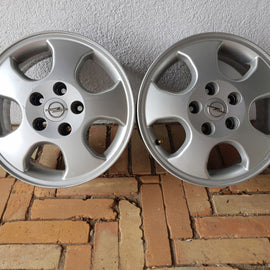 1x Alufelge 15 Zoll 6.0