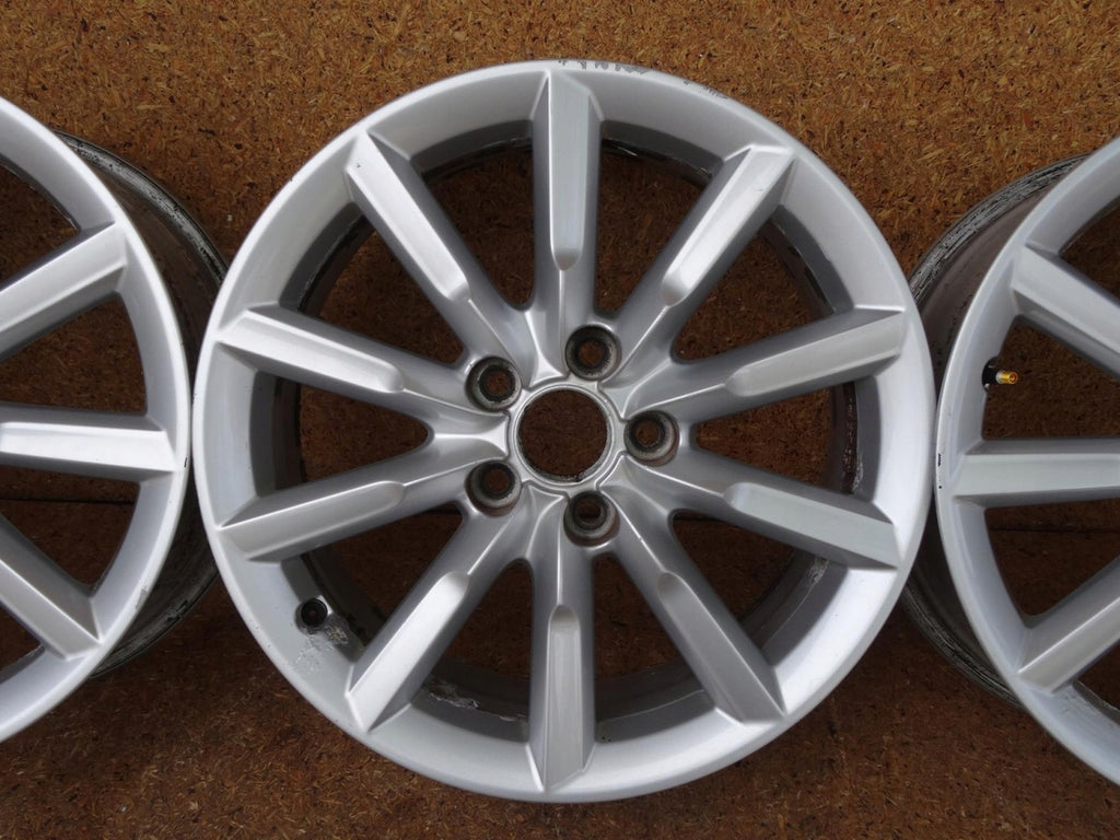 4x Alufelge 17 Zoll 7.0" 5x112 43ET Glanz Silber 8U0601025B Audi Q3 Rim Wheel FEL9547001206tc