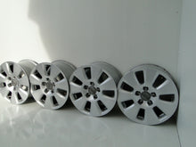 Load image into Gallery viewer, 4x Alufelge 16 Zoll 7.5&quot; 5x112 37ET Silber Audi Rim Wheel