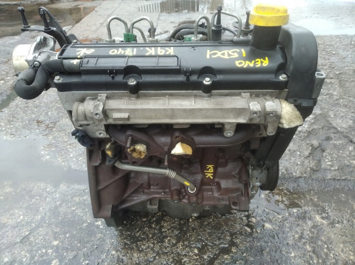 Motor Renault I K9K1740 1.5 DCI 64PS 47kW Diesel Engine Unkomplett MOT9126384419nj