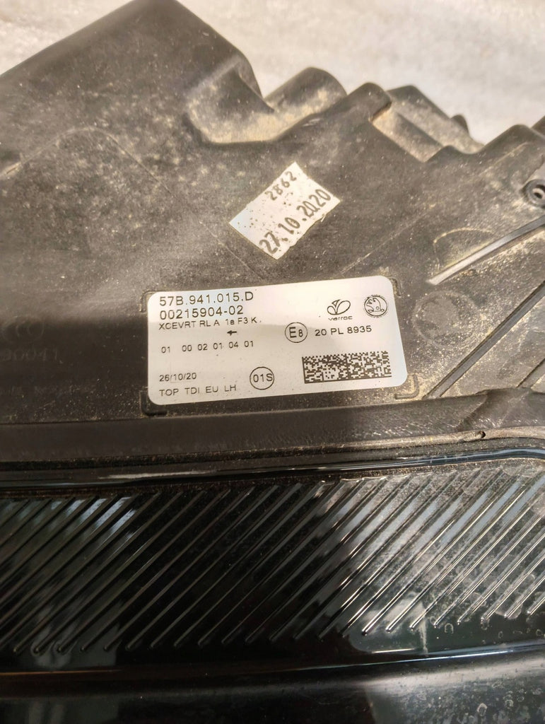 Frontscheinwerfer Skoda Karoq 57B941015DKOD LED Links Scheinwerfer Headlight SCH9371292587zn