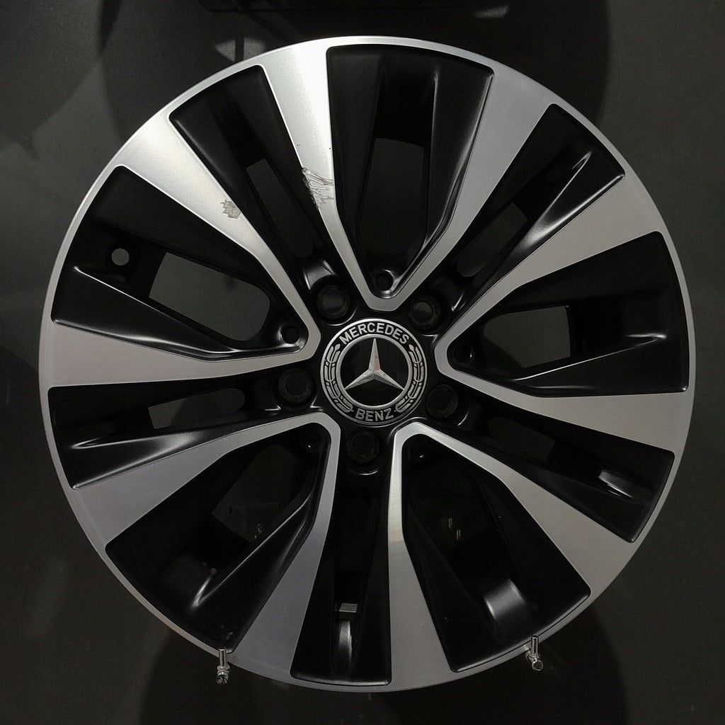 4x Alufelge 16 Zoll 6.5" 5x112 44ET Matt Schwarz A1774010000 Mercedes-Benz W177 FEL4061750551jq