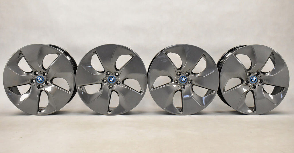 4x Alufelge 20 Zoll 7.5" 5x112 40ET Glanz Graphit 6853004 BMW I8 Rim Wheel FEL5513441353cg