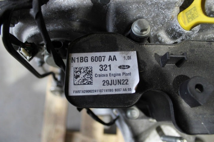 Motor Ford Fiesta II Fbd N1BG-6007-AA 1.0 97PS 71kW 2019 Benzin Engine Komplett MOT1452459455fi