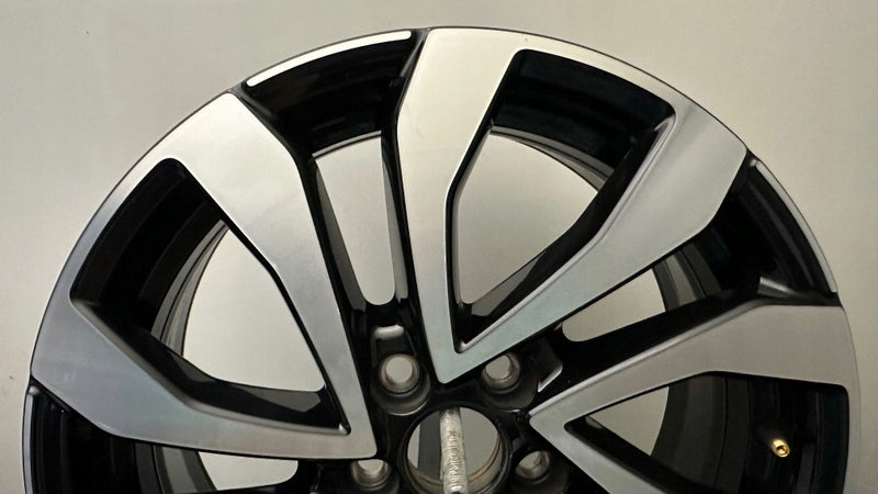1x Alufelge 16 Zoll 6.0" 5x100 35ET Glanz Schwarz 2GM601025 VW Rim Wheel FEL6223242599qx