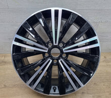 Laden Sie das Bild in den Galerie-Viewer, 1x Alufelge 18 Zoll 7.0" 5x112 43ET Glanz Schwarz 5NA601025 VW Tiguan Rim Wheel FEL7301338280tu