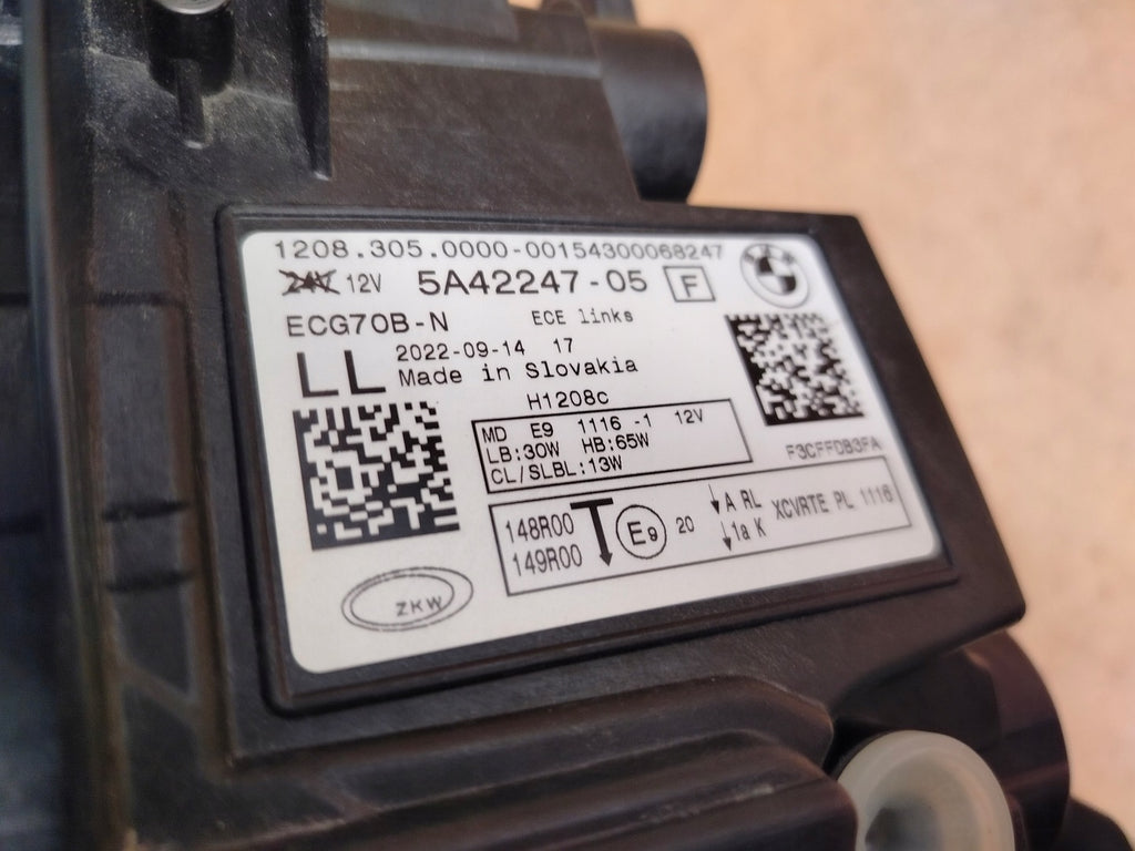 Frontscheinwerfer BMW U06 5A42247 Full LED Links Scheinwerfer Headlight SCH8621444649zu