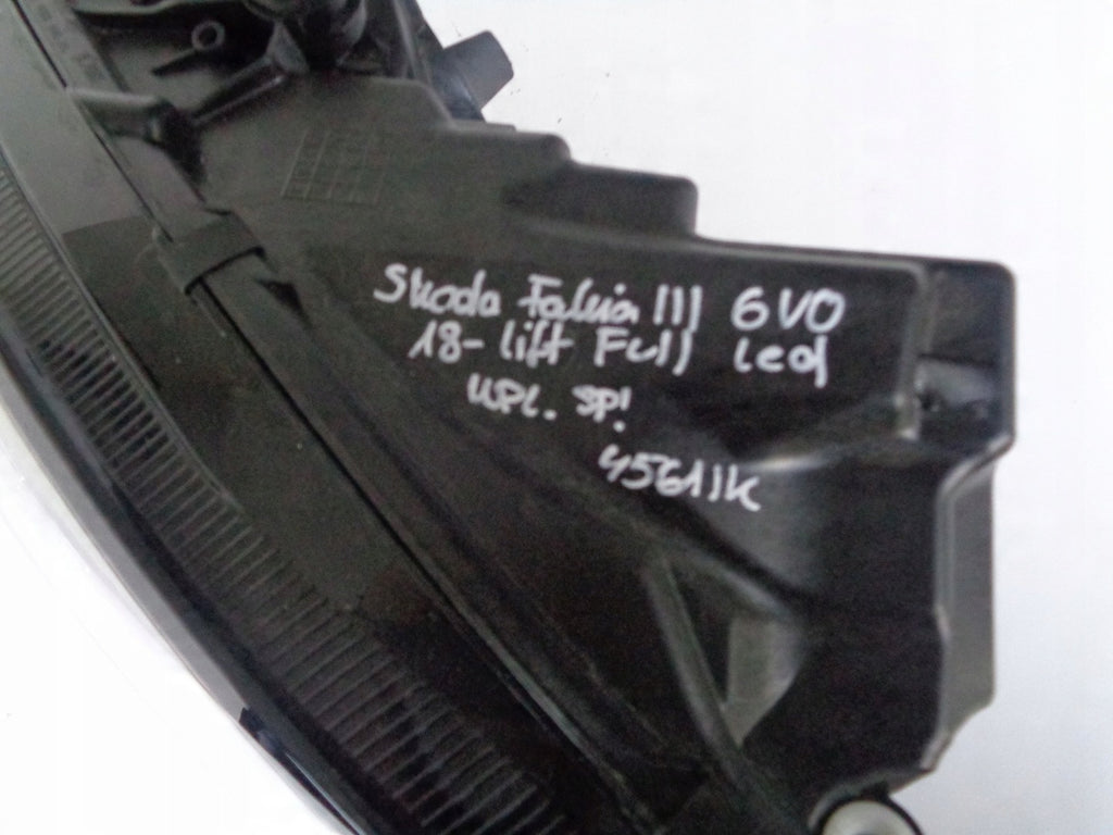 Frontscheinwerfer Skoda Fabia III 6V1941015F Full LED Links Headlight