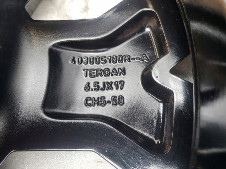 1x Alufelge 17 Zoll 6.5" 5x114.3 50ET 403005180R Dacia Duster Rim Wheel FEL5324948473wq