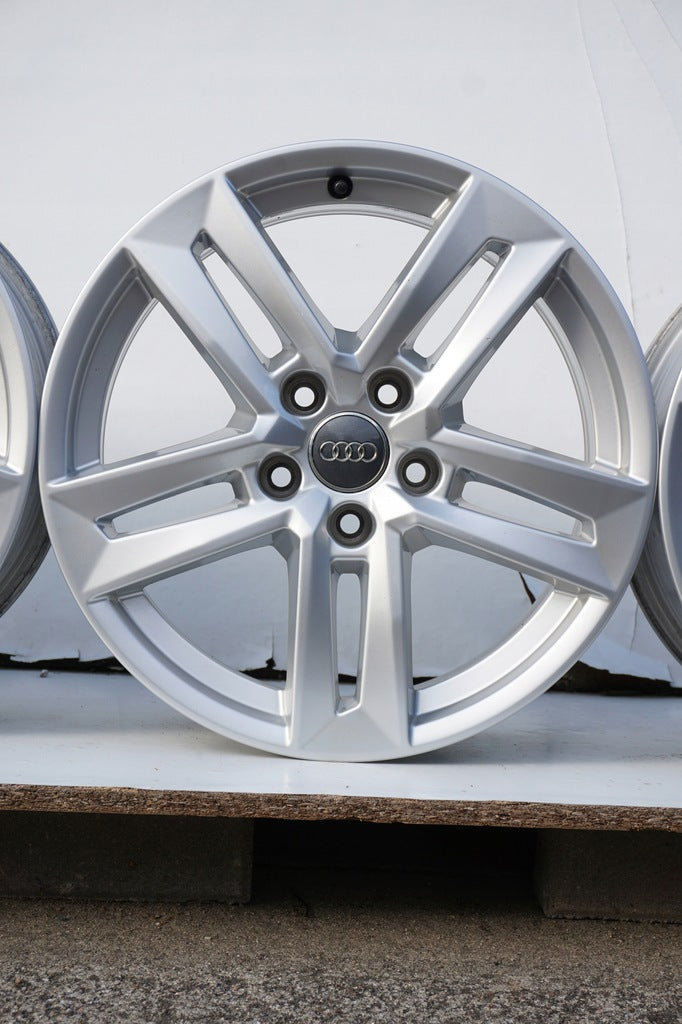 4x Alufelge 17 Zoll 7.0" 5x112 42ET Glanz Silber 8W0601025 Audi Rim Wheel FEL2834719895pd