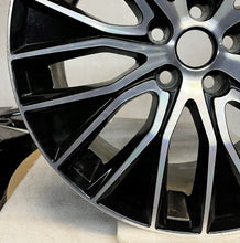 Load image into Gallery viewer, 1x Alufelge 18 Zoll 7.5&quot; 5x108 46ET Glanz Schwarz KX7M-1007-EA Jaguar Xe Xf