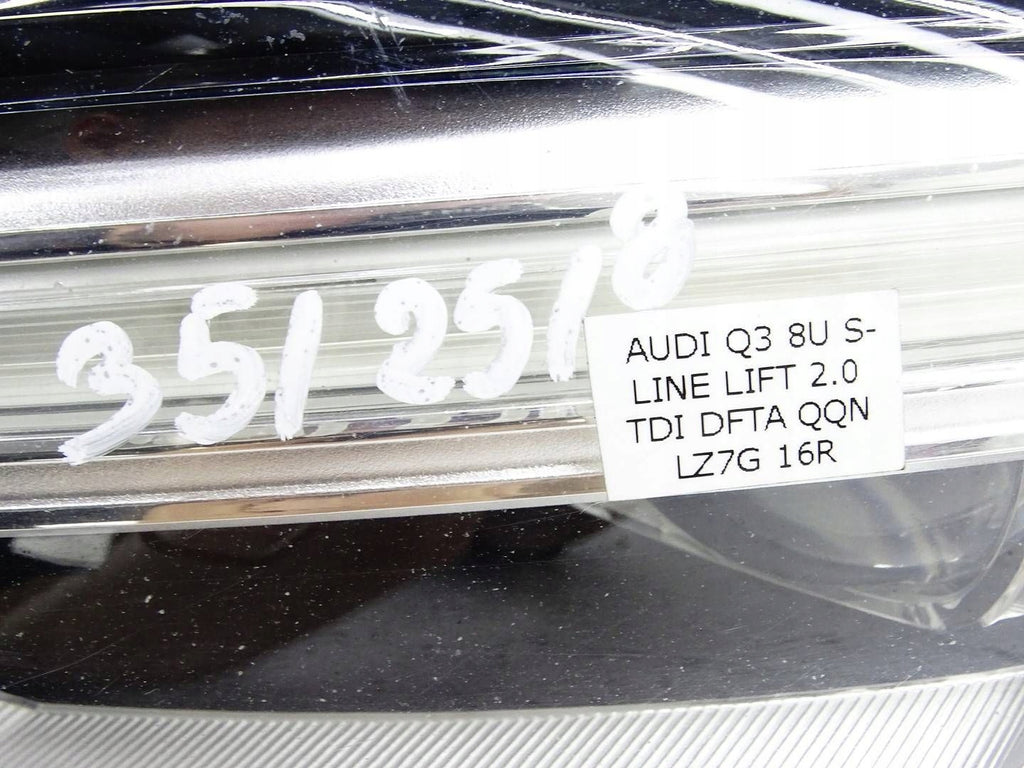 Frontscheinwerfer Audi Q3 8U0941033A Full LED Links Scheinwerfer Headlight SCH4959920929ei