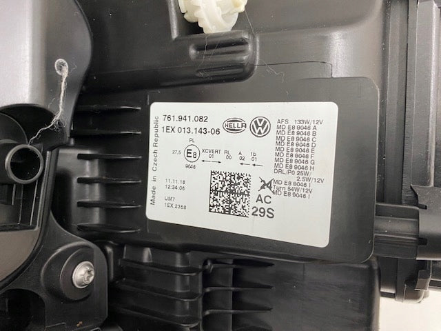 Frontscheinwerfer VW Touareg 761941082 Full LED Rechts Scheinwerfer Headlight SCH4850164963nt