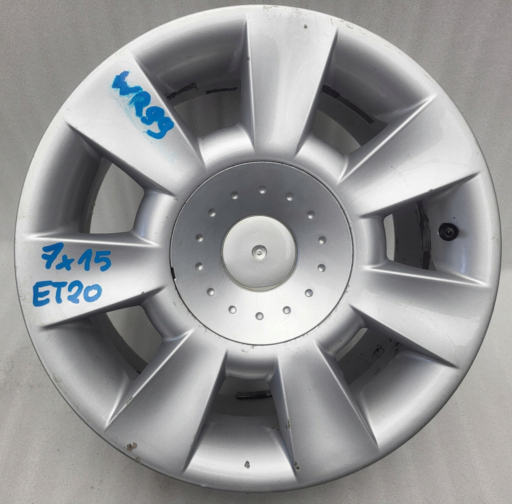 1x Alufelge 15 Zoll 7.0" 5x120 20ET Glanz Silber 6751763-13 BMW 5 E39 Rim Wheel FEL7569213935va