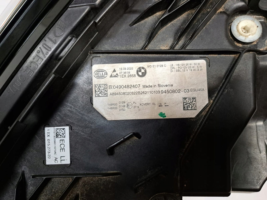 Frontscheinwerfer BMW 3 G21 G20 9450802 LED Rechts Scheinwerfer Headlight SCH5743067326dz