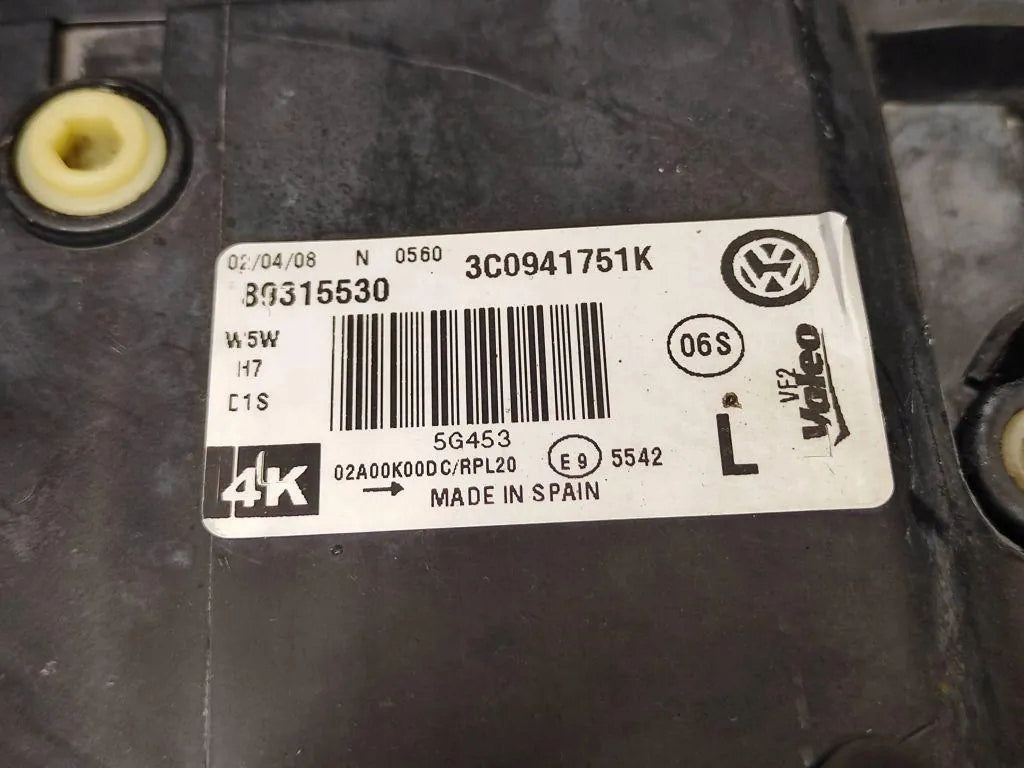 Frontscheinwerfer VW Passat B7 Alltrack 3C0941751K 89315530 Laser Links SCH8070545645vg