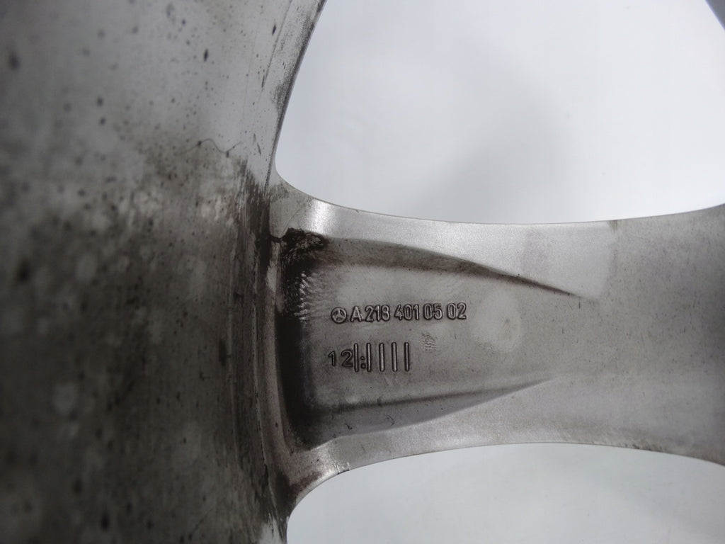 1x Alufelge 19 Zoll 9.5" 5x112 48ET A2184010502 Mercedes-Benz Cls Rim Wheel
