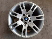 Load image into Gallery viewer, 1x Alufelge 17 Zoll 8.5" 5x120 50ET Glanz Silber 2282360 BMW E46 Rim Wheel FEL9306866420er
